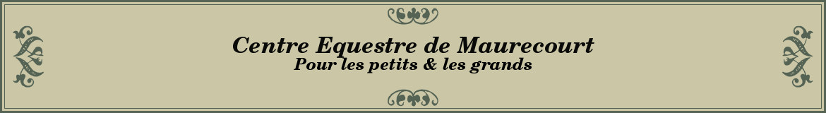Centre Equestre de Maurecourt