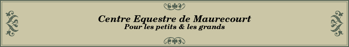 Centre Equestre de Maurecourt